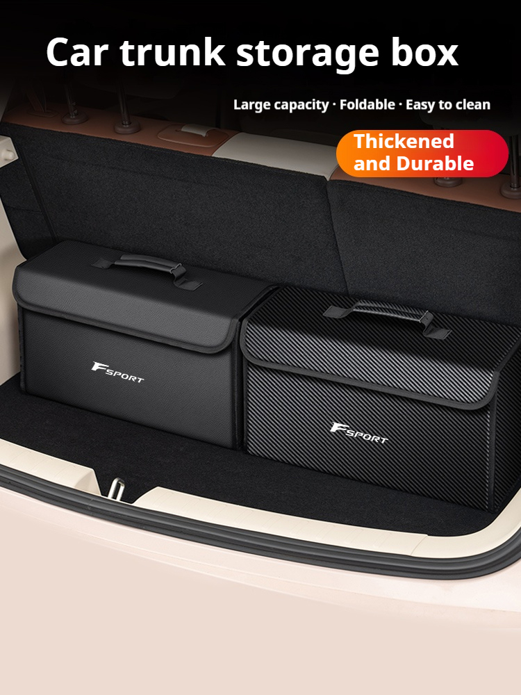 For Lexus F Sport ES RX LS500h - Car Trunk Organizer Foldable Storage Box 评论和价格