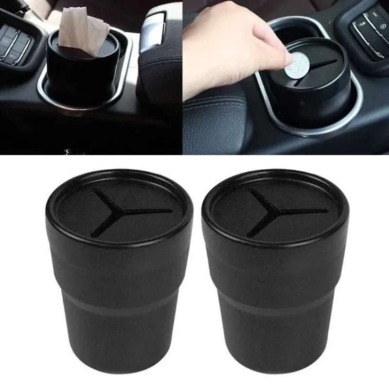 2PCS Car Trash Can with Lid Mi - Waterproof Car Trash Can With Lid 评论和价格