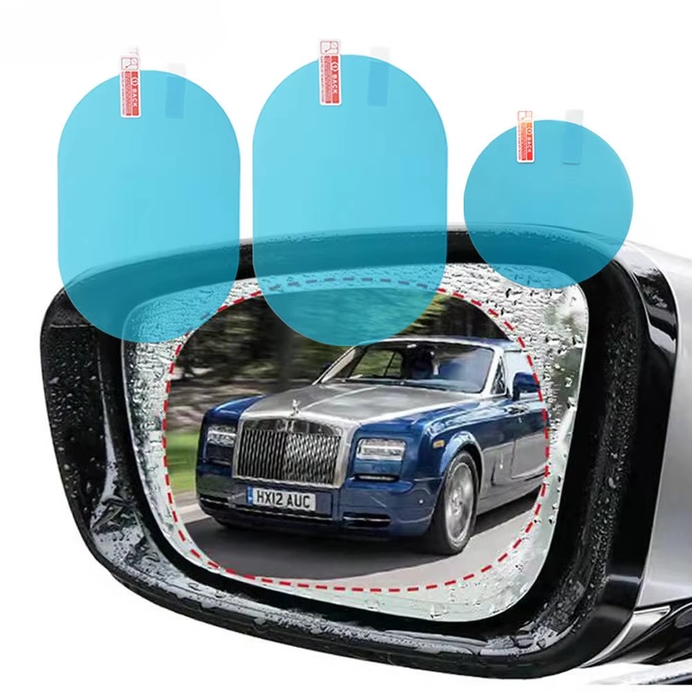 2/4pcs Universal Anti-Fog Anti - Anti Glare Car Rearview Mirror Film 评论和价格
