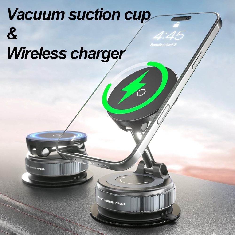 Car Magnetic Wireless Charger  - Wireless Car Charger Mount Fast Charging 评论和价格