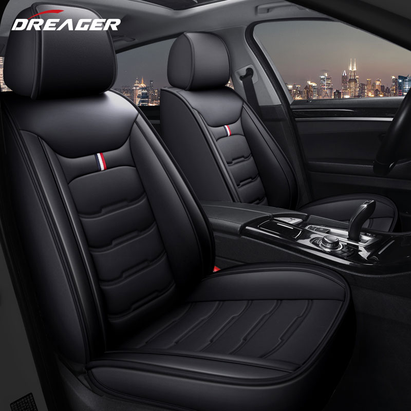 Universal Car Seat Covers Mats - Leather Car Seat Covers Full Set Universal 评论和价格