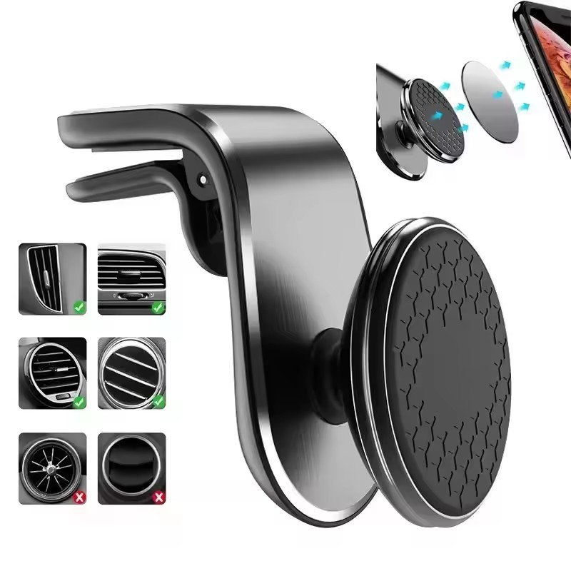 Magnetic Car Phone Holder Univ - Magnetic Phone Holder For Car Vent 评论和价格