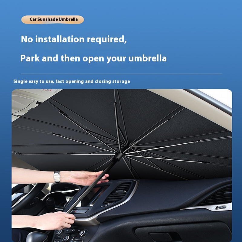 For ROX 01 Polestones 01 Car 2 - Car Sunshade Windshield Umbrella Foldable 评论和价格