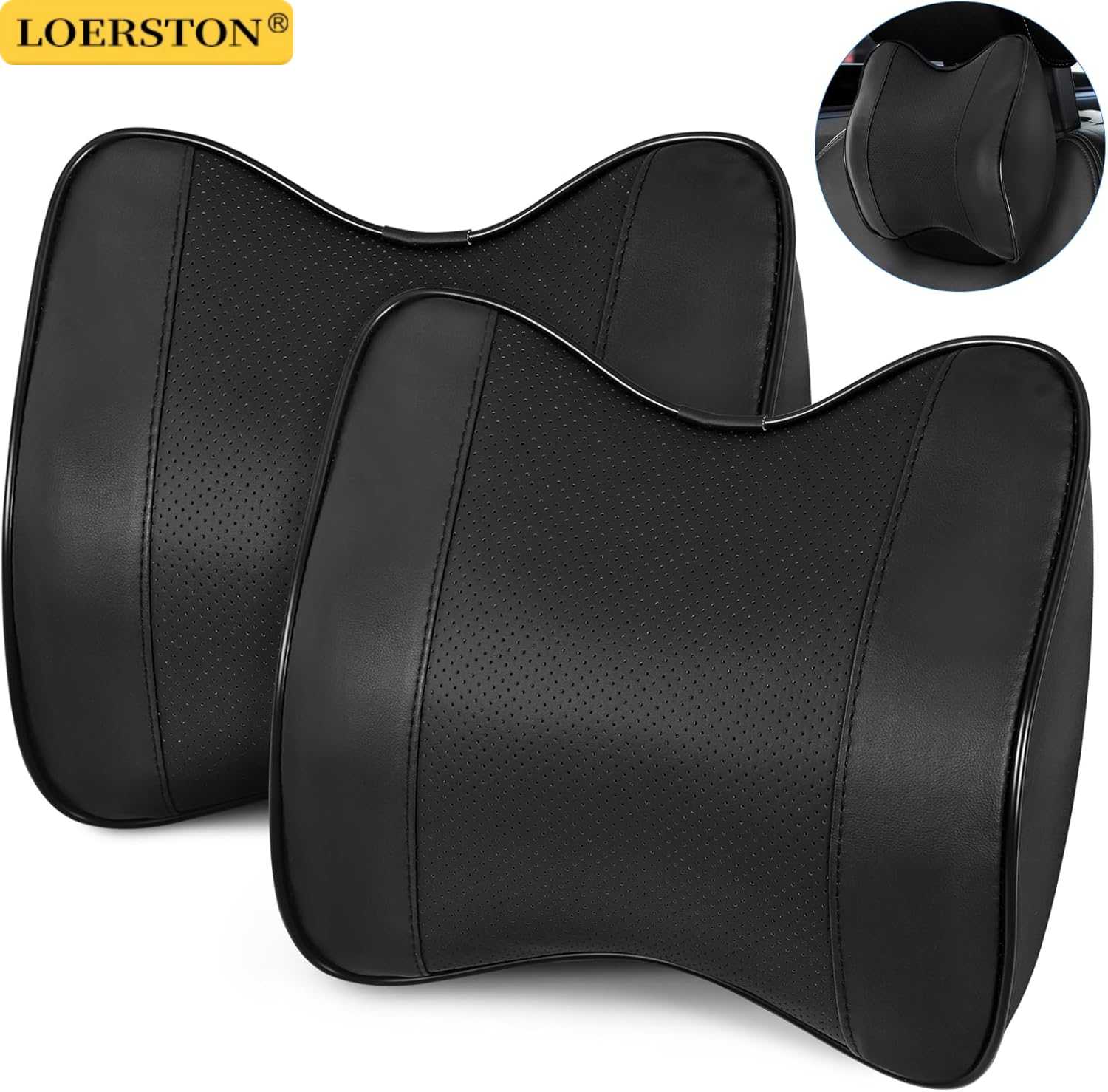 Car Neck Headrest Pillow Suppo - Memory Foam Car Neck Pillow Lumbar Support 评论和价格