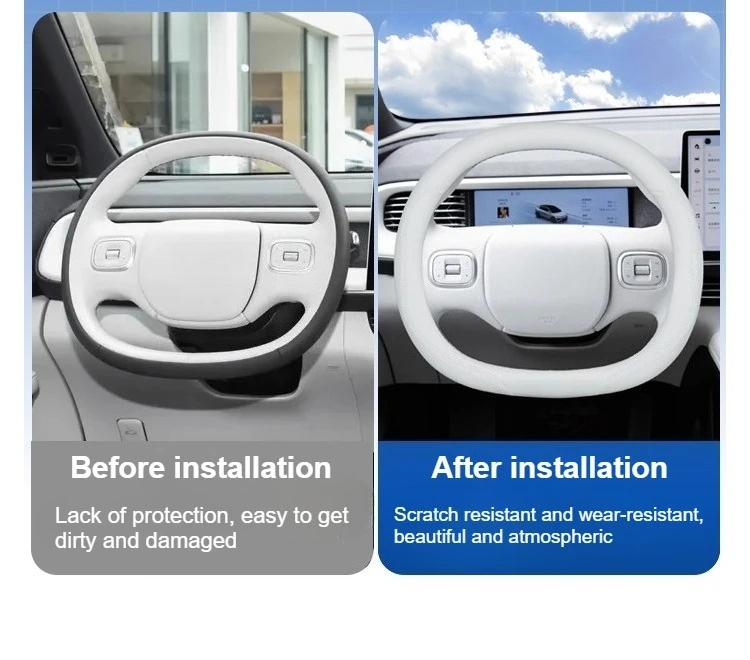 For Xpeng G6 2025 Car Steering - Car Steering Wheel Cover Anti Slip Breathable 评论和价格