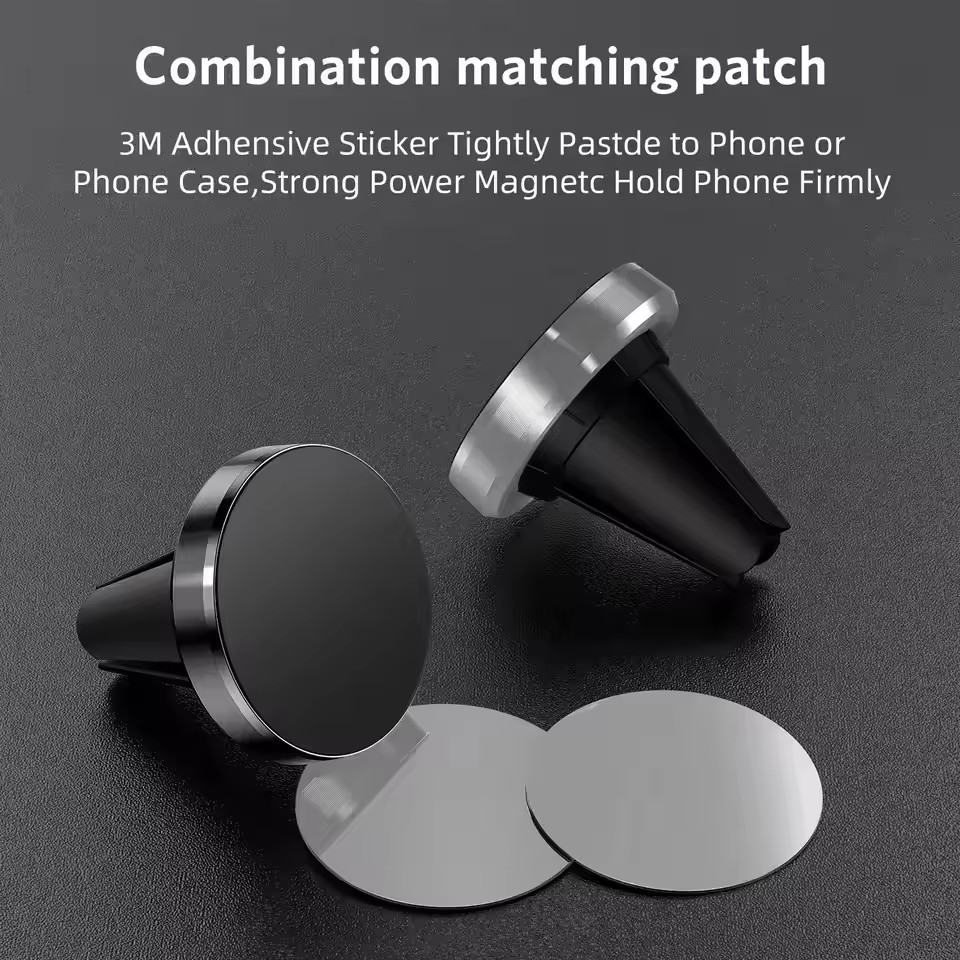 Air Vent Magnet Smartphone Mob - Magnetic Phone Holder For Car Vent 评论和价格