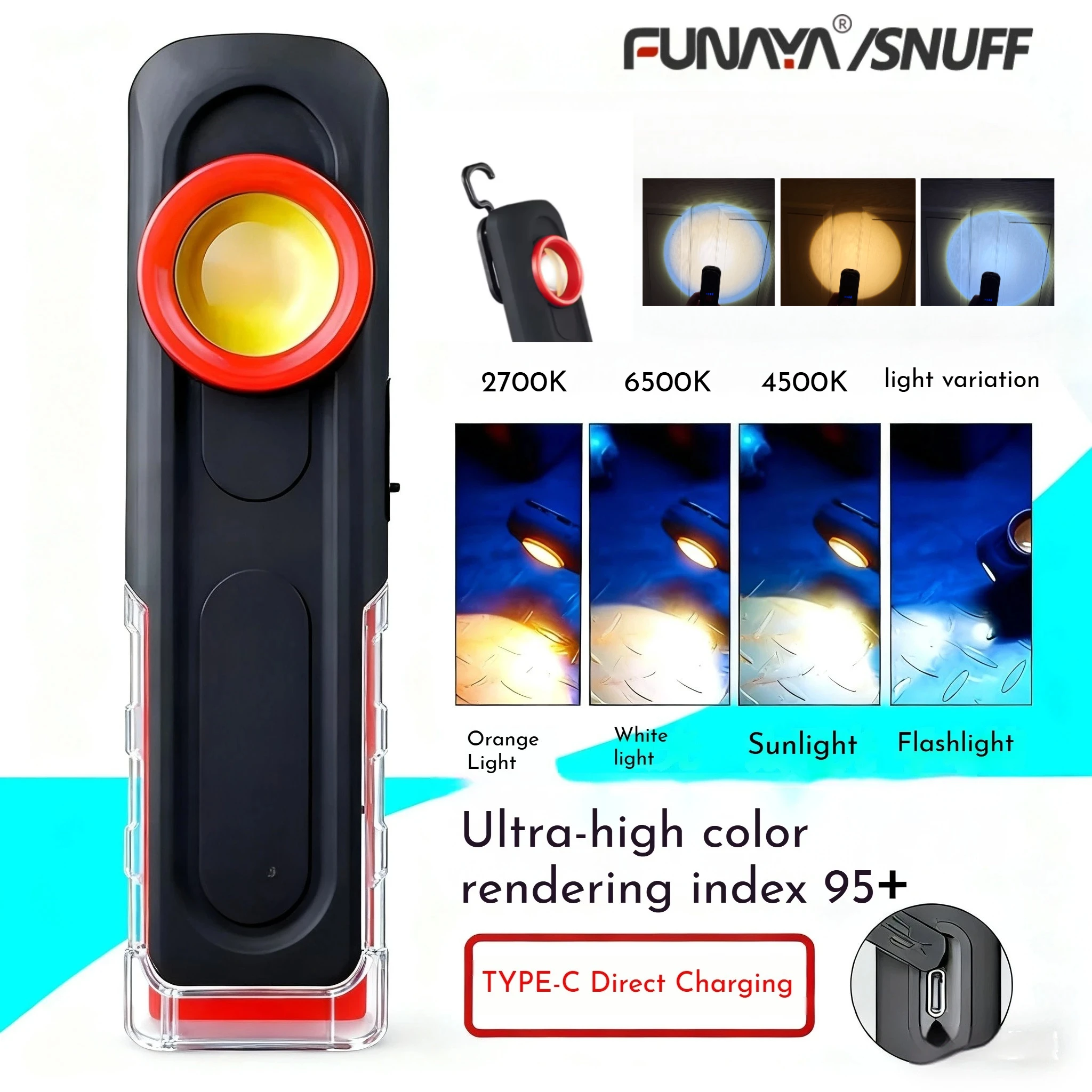 FUNAYA Portable Flashlight Car - Auto Repair Tools 评论和价格