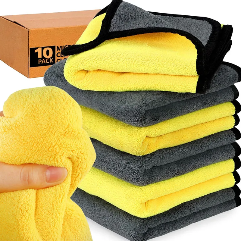 Wholesale Car Cleaning Towels  - Microfiber Car Drying Towel Super Absorbent 评论和价格