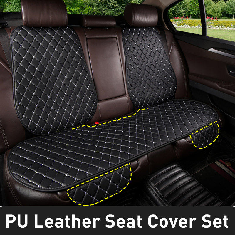 Karcle PU Leather Car Seat Cov - Leather Car Seat Covers Full Set Universal 评论和价格