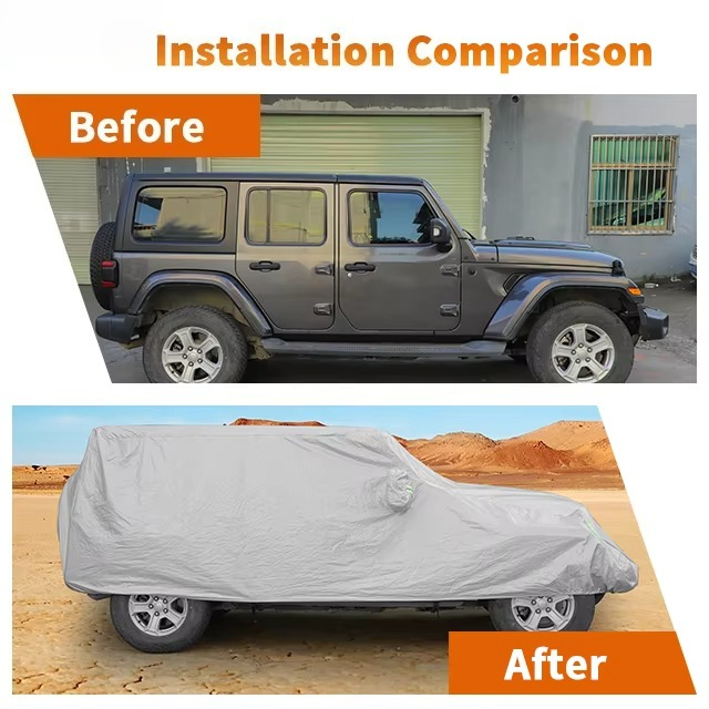 Outdoor Waterproof Car Cover F - Car Accessories 评论和价格