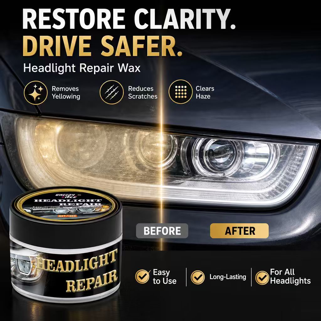 Car Headlight Repair Wax Polis - Car Scratch Repair Polishing Wax Paste 评论和价格